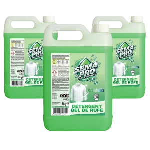 3 x Detergent Rufe Gel Profesional Sema Pro – 15 kg (300 spălări)